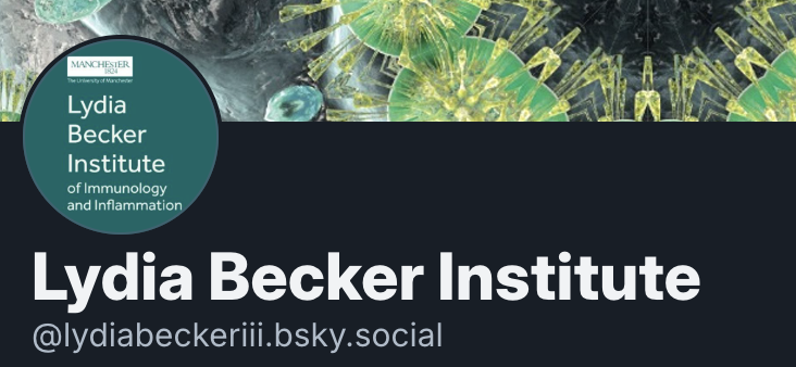 The Becker has now joined 🦋

So for those of you now using this exciting new platform, please follow our account to stay up to date with the latest from the institute.