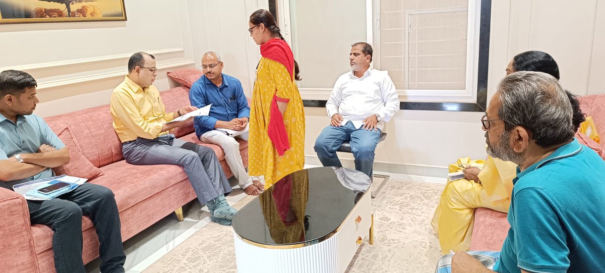 DC_Chandrayangutta (@dcchandrayangut) on Twitter photo Inspection of SEEEPC Survey by Sri. Sreevatsa.Kota.IAS sir(Spl. Officer) along with Sri N. Samrat Ashok Sir (Nodal Officer), Sri. Surender Sir DC, Supervisor at Pariwar Town, Chandrayangutta circle 8, GHMC.
<a href="/TelanganaCMO/">Telangana CMO</a>
<a href="/PrlsecyMAUD/">Prl Secy MAUD.</a>
<a href="/CommissionrGHMC/">Commissioner GHMC</a>
<a href="/GHMCOnline/">GHMC</a>
<a href="/ZC_Charminar/">ZC Charminar</a> Inspection of SEEEPC Survey by Sri. Sreevatsa.Kota.IAS sir(Spl. Officer) along with Sri N. Samrat Ashok Sir (Nodal Officer), Sri. Surender Sir DC, Supervisor at Pariwar Town, Chandrayangutta circle 8, GHMC.
<a href="/TelanganaCMO/">Telangana CMO</a>
<a href="/PrlsecyMAUD/">Prl Secy MAUD.</a>
<a href="/CommissionrGHMC/">Commissioner GHMC</a>
<a href="/GHMCOnline/">GHMC</a>
<a href="/ZC_Charminar/">ZC Charminar</a>