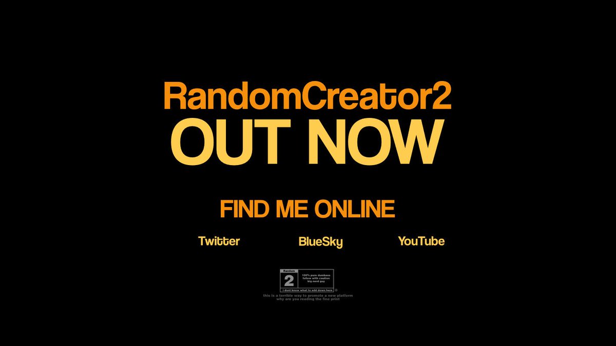 RandomCreator2's tweet image. testing something