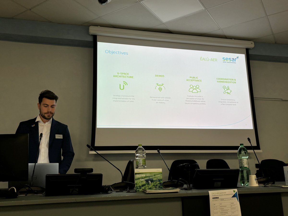 🎯 Yesterday’s ÉALÚ-AER Workshop was a great opportunity to connect with other <a href="/SESAR_JU/">SESAR JU🇪🇺✈️</a> projects &amp; explore the latest advancements in U-space architecture and its integration with Air Traffic Management!

👋 Thanks to everyone who joined us for an engaging &amp; productive session!