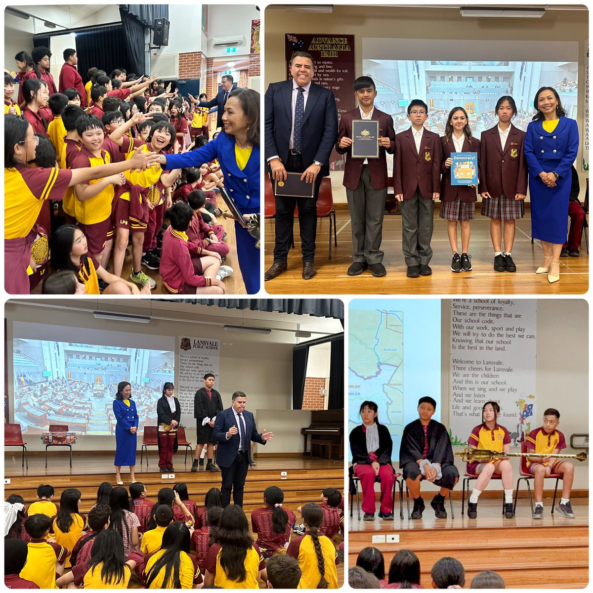 Lansvale PS (@lansvaleps) on Twitter photo We were honoured to have Dai Le and Speaker Milton Dick visit our school! Thank you for inspiring and engaging with our excited students. Hope to see you again soon! <a href="/dai_le/">Dai Le MP</a> <a href="/MiltonDickMP/">Milton Dick</a> <a href="/Laws6/">Laura Karam</a> <a href="/lyndseyray14/">Lyndsey Ray</a> <a href="/Mezzie81/">Mary Chau</a> <a href="/maianhlu/">Mai Anh Lu</a> <a href="/its_me_tutu/">Fergie</a> We were honoured to have Dai Le and Speaker Milton Dick visit our school! Thank you for inspiring and engaging with our excited students. Hope to see you again soon! <a href="/dai_le/">Dai Le MP</a> <a href="/MiltonDickMP/">Milton Dick</a> <a href="/Laws6/">Laura Karam</a> <a href="/lyndseyray14/">Lyndsey Ray</a> <a href="/Mezzie81/">Mary Chau</a> <a href="/maianhlu/">Mai Anh Lu</a> <a href="/its_me_tutu/">Fergie</a>