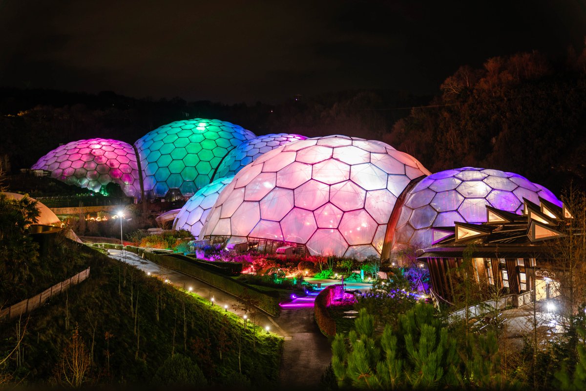 More lights than ever before and brand-new experiences bring the magic of Christmas to <a href="/EdenProject/">Eden Project</a> edenproject.com/media-relation…