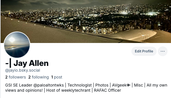 -| Jay Allen tweet media