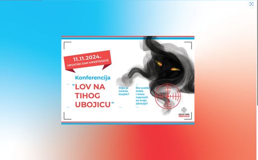 On 11 November, Croatian Hypertension Day❤️the conference ‘Hunting the Silent Killer’ was held in Zagreb, where Prof .Vanja Vasiljev &amp; Ass. Professor Lovorka Bilajac were members of the Scientific Committee, speakers &amp; they had the opportunity to present HORUS.
#cities #NCDs