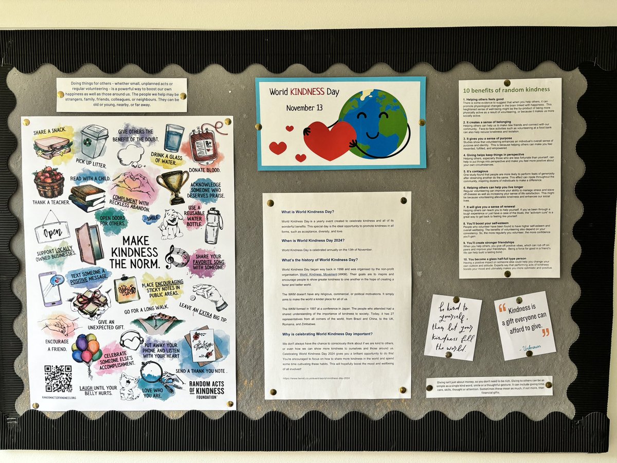 Bay6Project's tweet image. #WorldKindnessDay2024 @Bay6Project ‘Kindness is a Gift everyone can give’ #bekind @barnardos