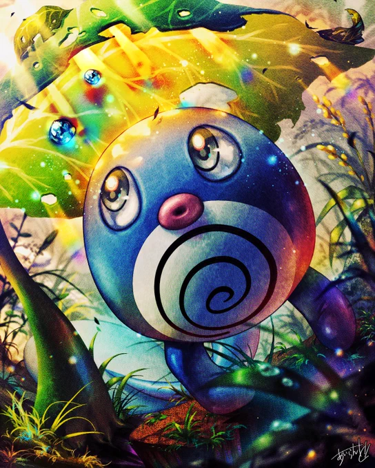 ～最近纏め～ 1. ドオー 2. ニョロモ 3. ポリゴンZ 4. スピアー(修正) #ポケモン #ポケモンイラスト