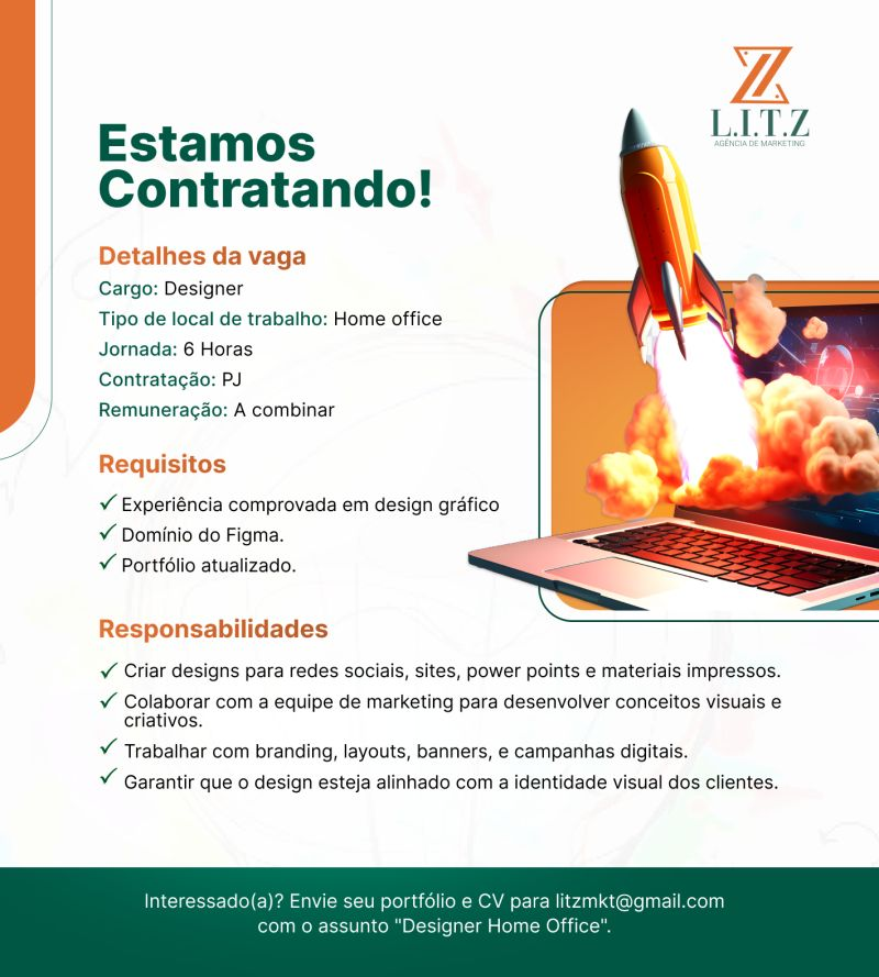 vagadesign's tweet photo. 🔶Vaga para Designer | PJ

🔸LITZ
🔸Remoto

🔸Inscreva-se em https://t.co/EhCxSO41Ey

+informações em https://t.co/QPE8P5PgmK

#vagadesign #vagas https://t.co/7vK9Dya7L6