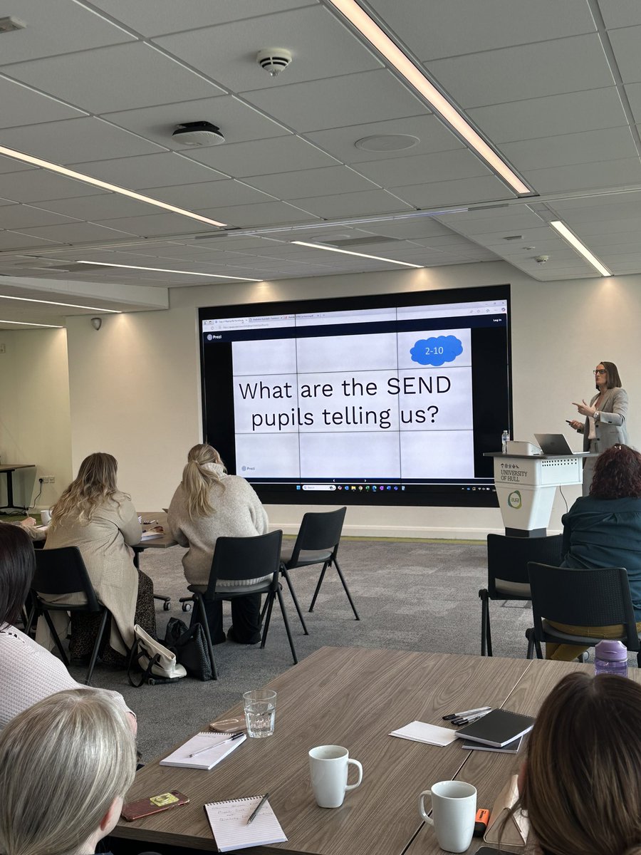 Applied Psychologies (@apppsych) on Twitter photo We’re already loving The #SEND Conference! Thank you Katherine <a href="/NorthcottSchool/">Northcott School and Sixth Form College</a> for an excellent first session 👏🏼
“If we change quality first teaching to pupil first teaching, do we change our mindset? Yes we do.” We’re already loving The #SEND Conference! Thank you Katherine <a href="/NorthcottSchool/">Northcott School and Sixth Form College</a> for an excellent first session 👏🏼
“If we change quality first teaching to pupil first teaching, do we change our mindset? Yes we do.”