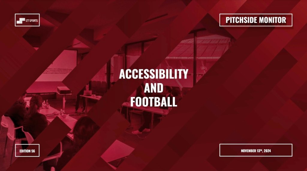 LTTsports's tweet photo. Is #football doing enough for its #disabledfans? ♿️

Over 2️⃣5️⃣% of people have a disability, yet many stadiums fall short. #Accessibility is both a need &amp; an opportunity to engage fans.

🗣 "Disabled fans want equal opportunity" Michael Rice @AccessibAll

https://t.co/GLLz9bCDRJ https://t.co/6pnWBxRkk8