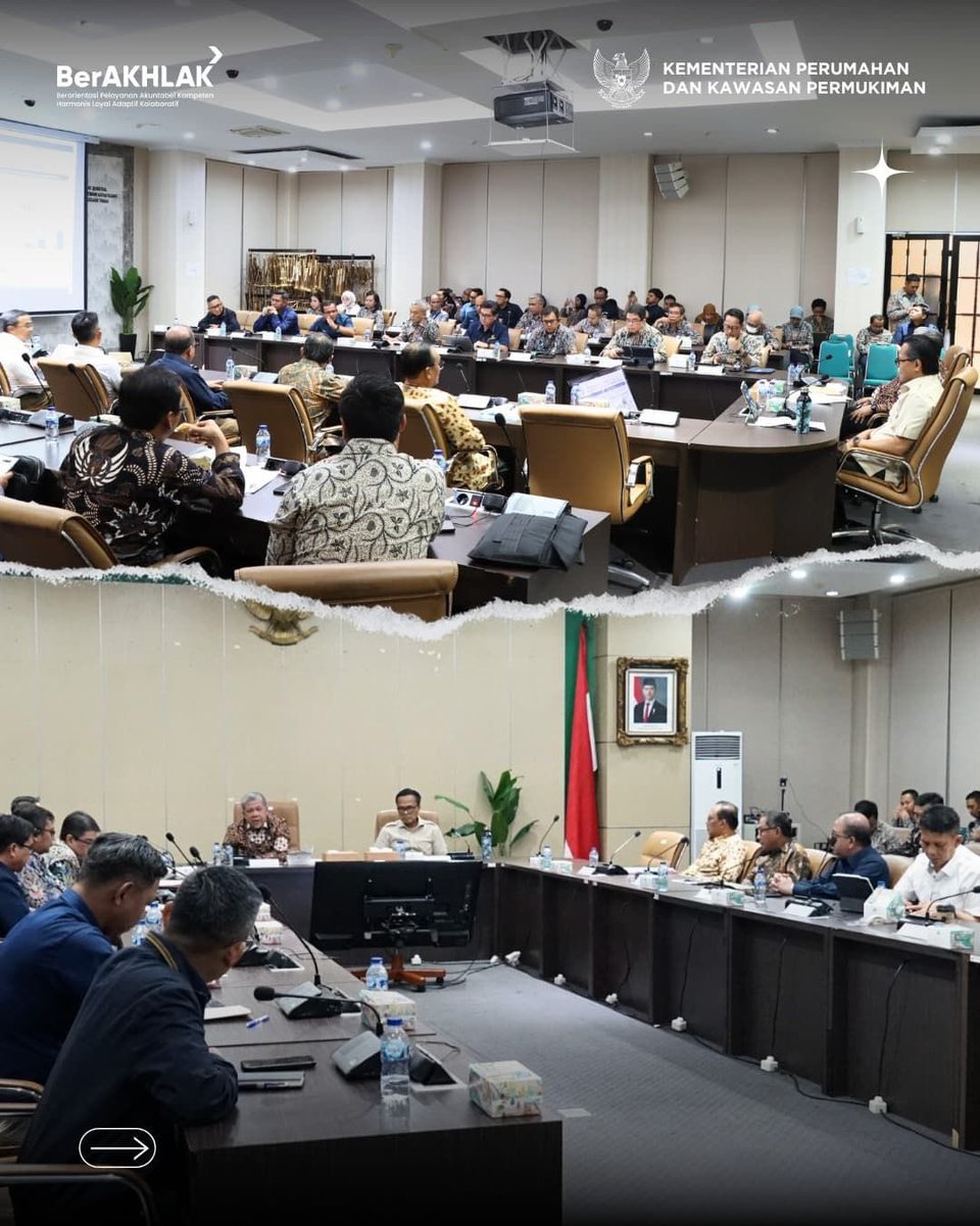 Wamen PKP <a href="/Fahrihamzah/">#AyoMoveOn2024</a> melaksanakan pertemuan dengan Wamen BUMN Dony Oskaria membahas rencana pemanfataan sebagian aset lahan BUMN untuk dibangun rumah utk rakyat kecil.

Pertemuan dilaksanakan di Kantor KemenPKP, Rabu (13/11/24).

📸 Instagram KementerianPKP