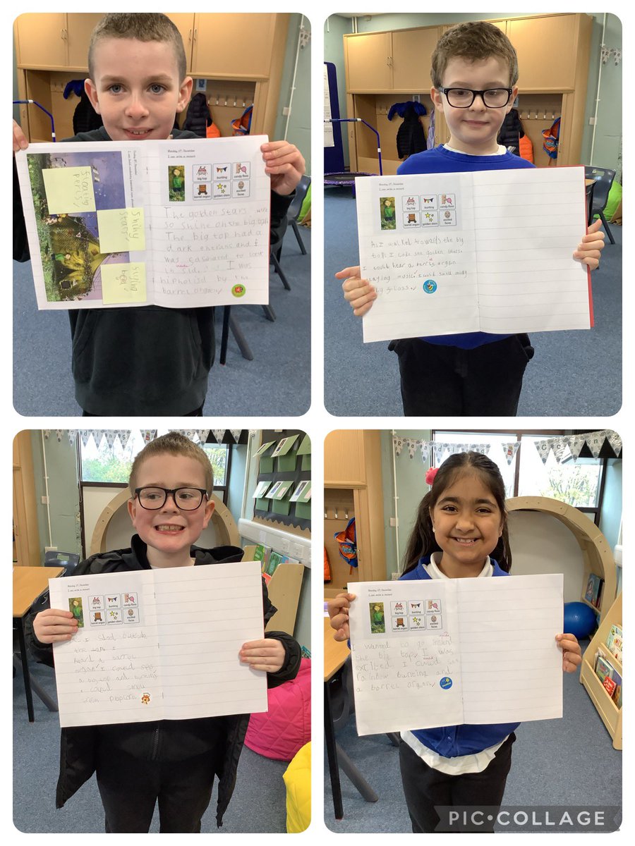 WestfieldPrimar's tweet image. Super writing from our SLCN base today!🌟We have been focusing on using expanded noun phrases to describe. We love to use @Widgit_Software to help scaffold our writing. Well done everyone! @TheLCUK