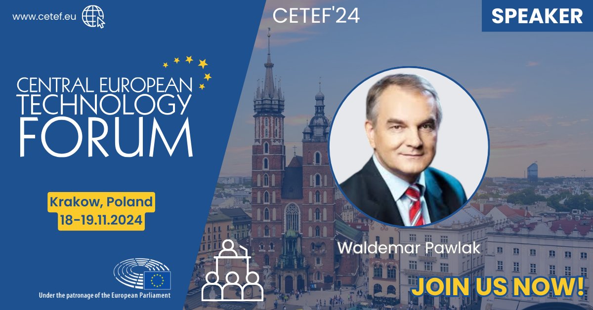 Meet the Speaker: Waldemar Pawlak 🌍💼

A distinguished leader and visionary, served as the Prime Minister of Poland from 1993 to 1995. Currently, he chairs the National Economy and Innovation Committee in the Senate of the Republic of Poland.  
cetef.eu/en/main/