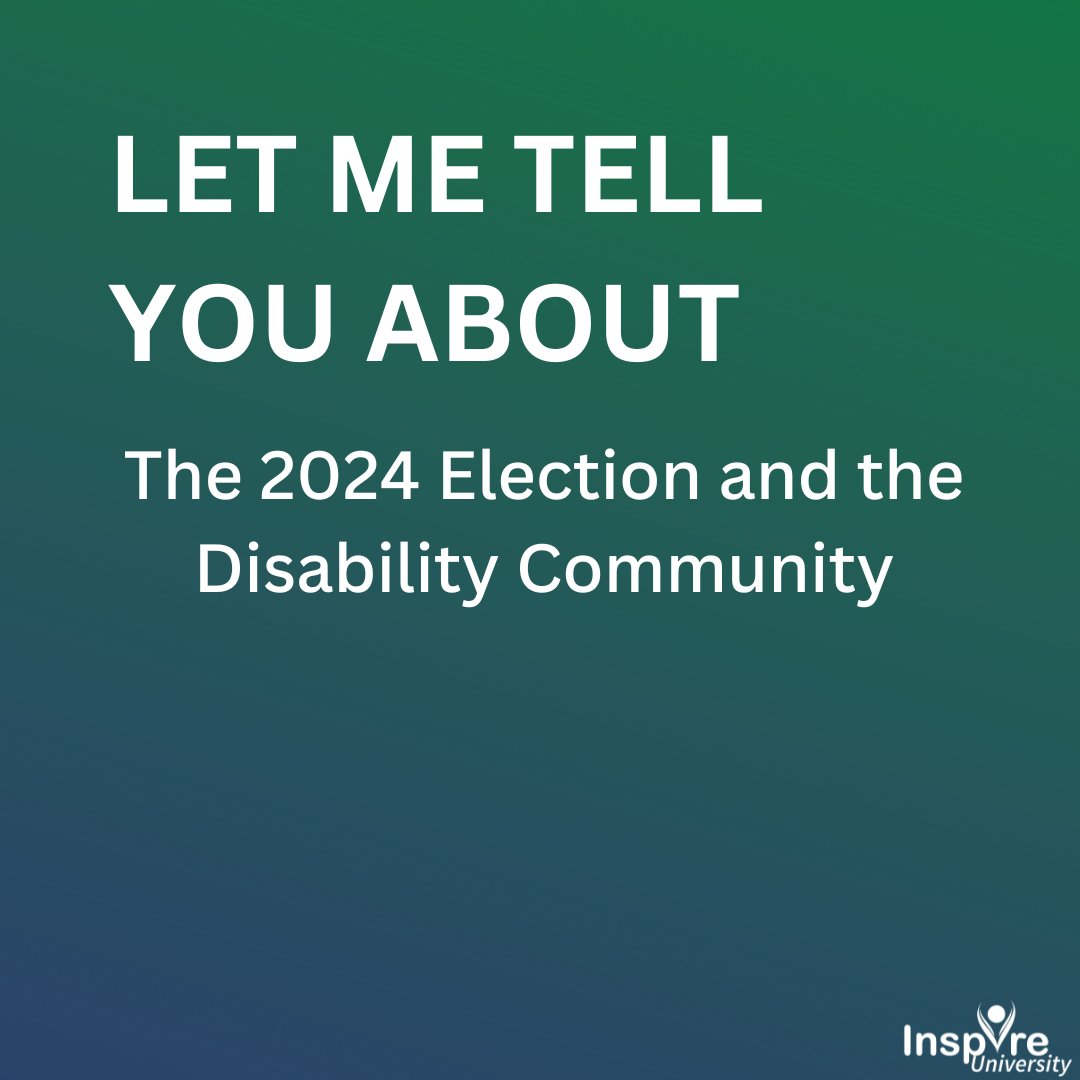 JonathanSlifka's tweet image. Please visit the blog section of my website jonslifka.com for my thoughts on the 2024 Election and the potential consequences for the Disability Community. #InspireU #DisabilityInclusion #DisabilityAction #InspirationalSpeaker #MotivationalSpeaker