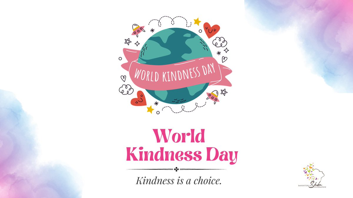 DaughtersSheba's tweet photo. Happy #WorldKindnessDay! 🌍💛 In a world that can feel divided, kindness is our way back to each other. Now, more than ever, a little compassion goes a long way. Let’s all do our part—one act of kindness at a time. 🌟 #ChooseKindness #SpreadLove https://t.co/zgumzZub80