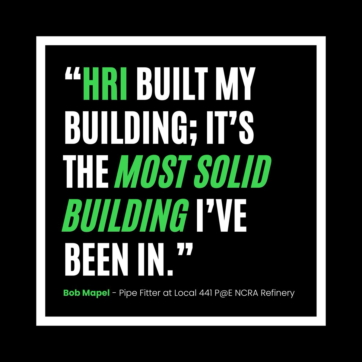 HRIPOSTFRAME's tweet photo. Imagine walking into your new custom-built shop, barn, or garage and knowing it’s as solid as they come. Just like one of our recent customers said: 'HRI built my building; it is the most solid building I have been in.' That’s the peace of mind we bring to every project. #HRI https://t.co/9XEjnUld0O