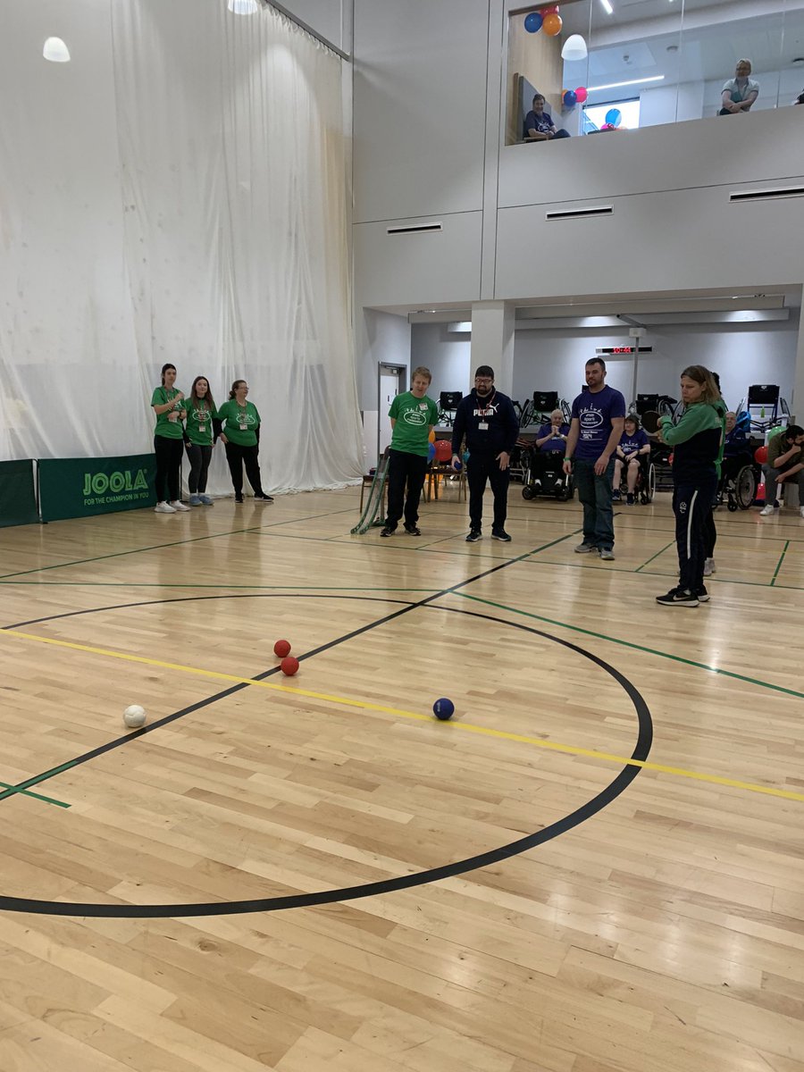 action from the #NRHSportsChamps
 <a href="/littlemssportie/">Lisa Callaghan</a>  <a href="/padraicsboccia/">Padraic Moran</a>