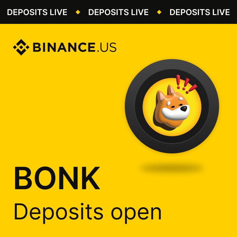 SolanaFloor's tweet photo. 🚨NEW: @BinanceUS lists Solana-based memecoin $BONK for spot trading. https://t.co/ChZTt5QjoO