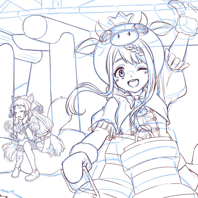マヒルとリン wip 