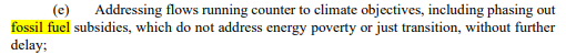 nataliejon_es's tweet photo. The new NCQG text #COP29 has many good elements, from a fossil fuel phase out perspective.

First, in several places in the text, phasing out fossil fuel subsidies is mentioned: https://t.co/hKJJBGjWcc