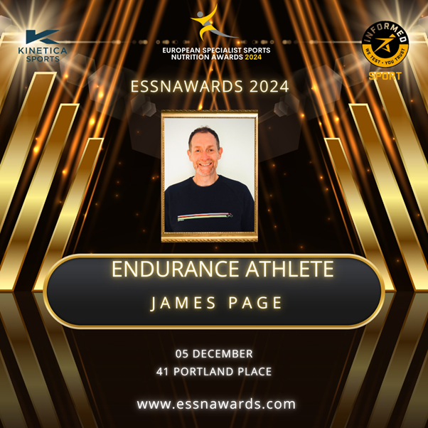 🚨 Don’t miss out! 🚨
🏅🔥  Endurance athlete James Page is speaking at #ESSNAWARDS2024! 🏅🔥

💪 Get ready for an inspiring session on resilience, pushing limits, and achieving greatness.

Tickets are selling fast – grab yours now! 🎟️👇
essnawards.com/product/standa…

#SportsNutrition
