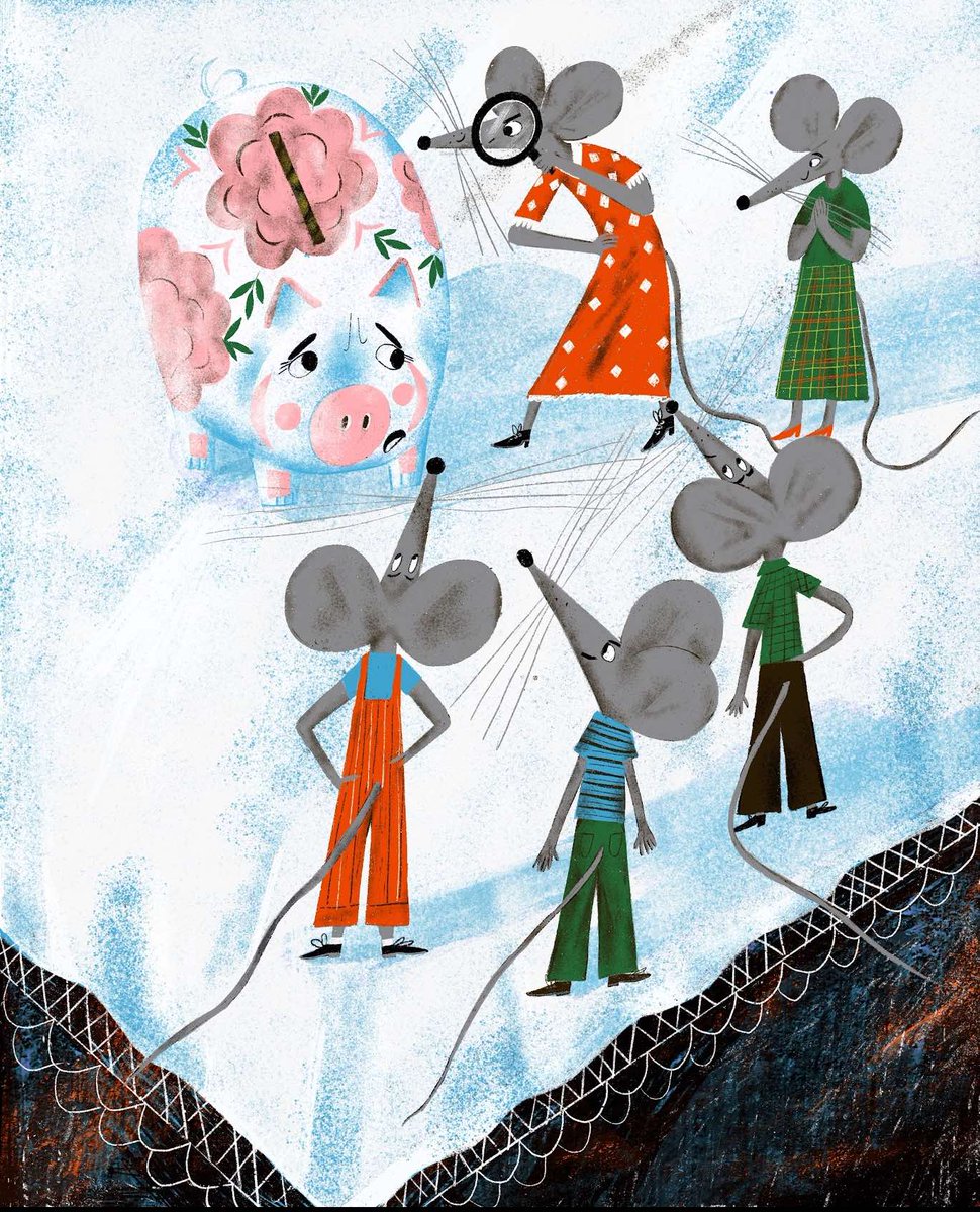 I can’t stop share this my project, because I love it and I had a lot of fun drawing these mice.
#illustration #illustrationartists #illustrator#ukrainianillustration #ukrainianillustrator #mice #mouse#illustrationmouse #animalillustration #picturebook#bookillustration