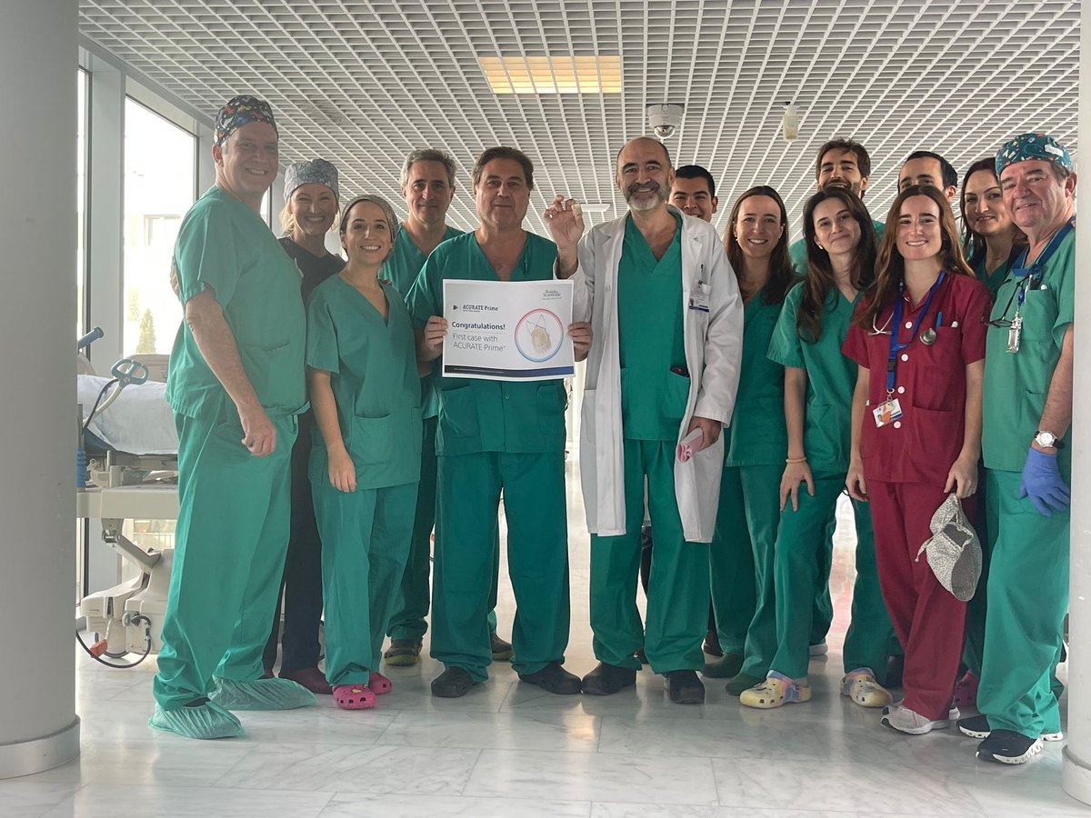 Guillermo Galeote (@hemodin90) on Twitter photo Implantación de la primera TAVI Acurate Neo Prime en España,<a href="/Dr_DanielTebar/">Daniel Tébar</a> <a href="/ari_gonzalvez/">Ariana Gonzálvez</a> <a href="/RaulmorenoMD/">Raul Moreno</a> <a href="/JuradoRomanAl/">Alfonso Jurado-Román</a> Implantación de la primera TAVI Acurate Neo Prime en España,<a href="/Dr_DanielTebar/">Daniel Tébar</a> <a href="/ari_gonzalvez/">Ariana Gonzálvez</a> <a href="/RaulmorenoMD/">Raul Moreno</a> <a href="/JuradoRomanAl/">Alfonso Jurado-Román</a>