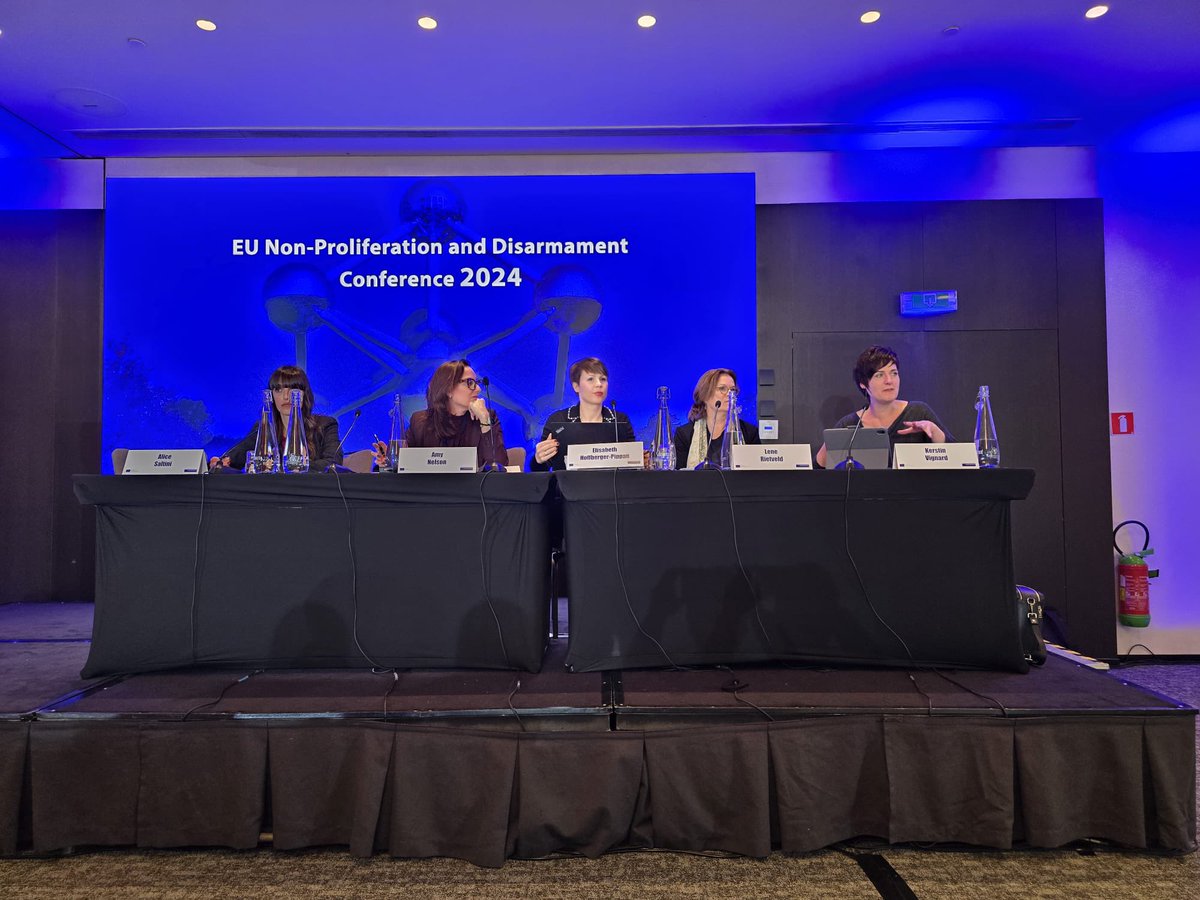 IAIonline's tweet photo. More parallel sessions taking place now at #EUNPDC2024!

We discuss:

🔹 challenges to conventional arms control
🔹 emerging technologies and arms control
🔹the future of biological weapons https://t.co/qmlEcxNkY1