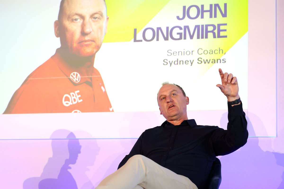 From one head coach to another, Stuart Lancaster of <a href="/racing92/">Racing 92</a> and John Longmire of the <a href="/sydneyswans/">Sydney Swans</a> kick off on-stage content at the #SportPerformanceSummit London.