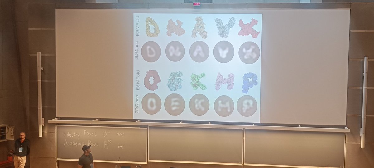 The state of field at the moment ... writing the alphabet in proteins.  #rosettacon 🤯