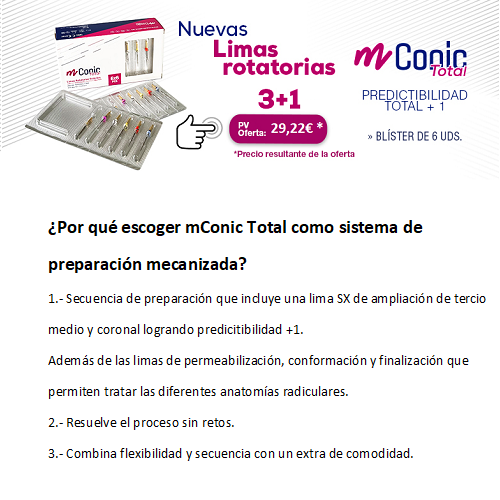 Acldental's tweet photo. Nuevas Limas Rotarias m-Conic Total, de Medicaline!!!
Aprovecha nuestra oderta, 😎😎 !! https://t.co/mlPTlKNGL3