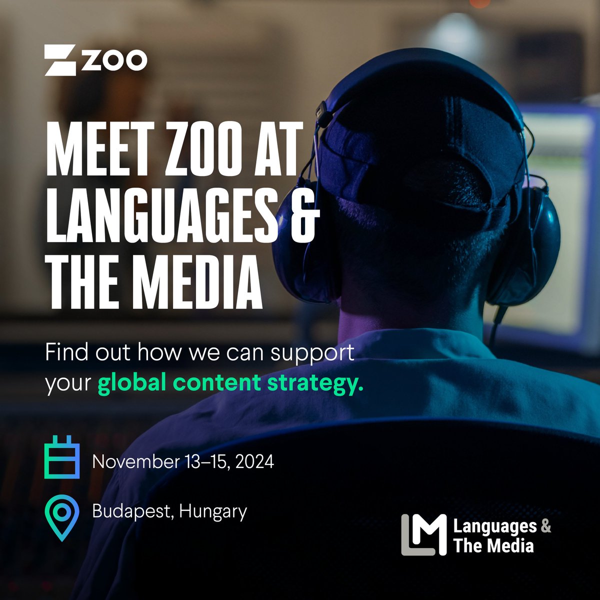 Our team is live at Languages &amp; The Media in Budapest from November 13–15, 2024! 🌍