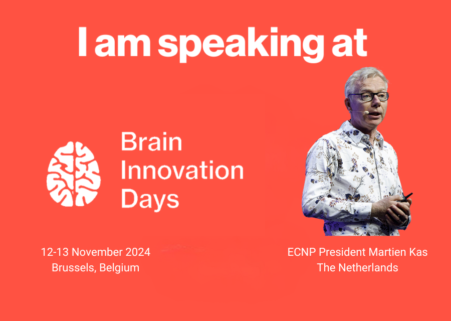 ECNP (@ecnptweets) on Twitter photo Today 13 November at 12.40 CET, ECNP President <a href="/MartienKas/">Martien Kas</a> will speak at the #BIDays2024, Brussels, Belgium. He will explore how the new pathways #neurobiology opening to precision diagnostics can potentially transform neuropsychiatric treatment science ➡️braininnovationdays.eu/programme-day-… Today 13 November at 12.40 CET, ECNP President <a href="/MartienKas/">Martien Kas</a> will speak at the #BIDays2024, Brussels, Belgium. He will explore how the new pathways #neurobiology opening to precision diagnostics can potentially transform neuropsychiatric treatment science ➡️braininnovationdays.eu/programme-day-…