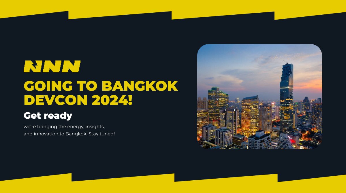 🌇We're Checking in at Bangkok!
Meet us live!

Stop by and say hi to our team including our CEO <a href="/Mindy_TTM/">Mindy⚡️YC / NNN</a> , who will be attending Bangkok Devcon 2024, bringing the energy, insights, and innovation live!

❤️‍🔥Stay tuned!

#Devcon2024 #Bangkok #TON #TonEcosytem