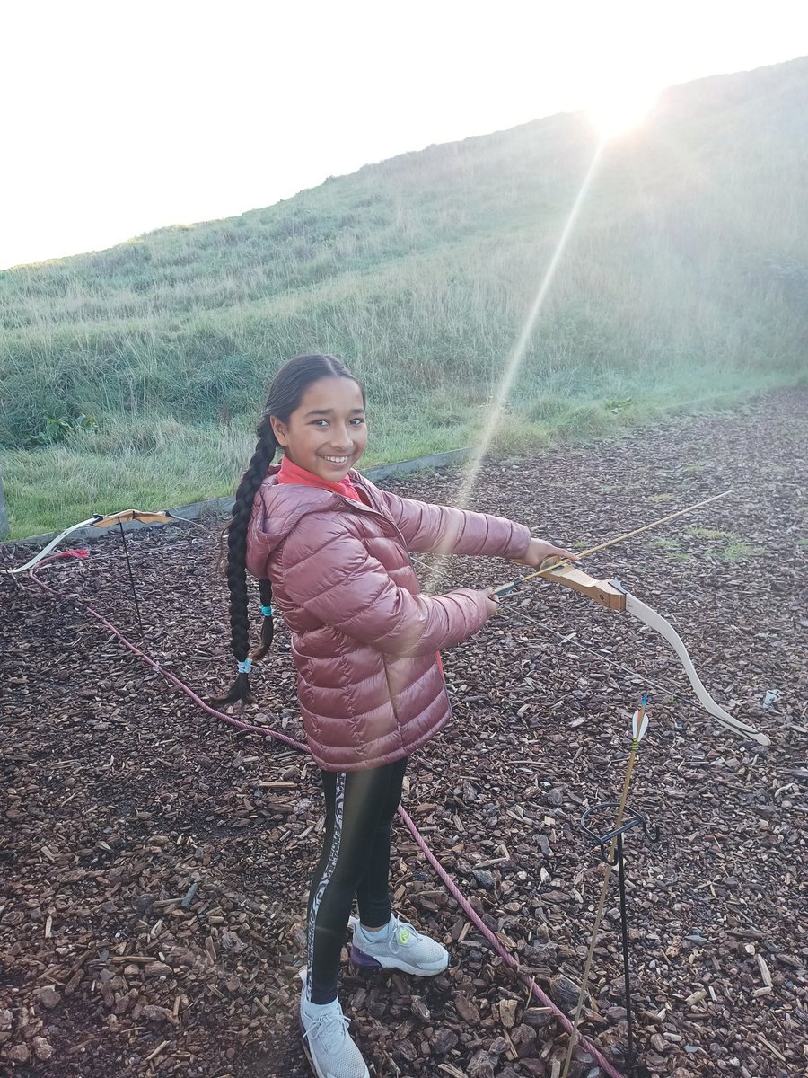 Archery and mountain boarding on another gloriously sunny day for Year 6!