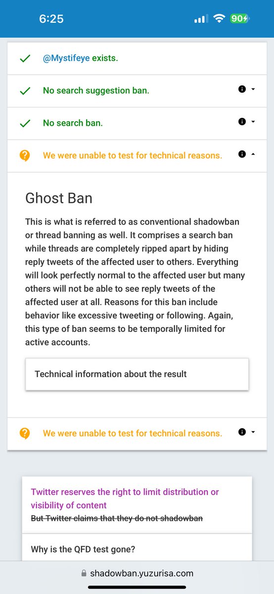 Mystifeye's tweet photo. I’ll check back later, maybe @Safety and @elonmusk will unban my paid account by then… Freedom of Speech supposedly being so fundamental on this platform I pay to be a member of…
#HypocrisyIsREAL https://t.co/VLS8IBWfXC