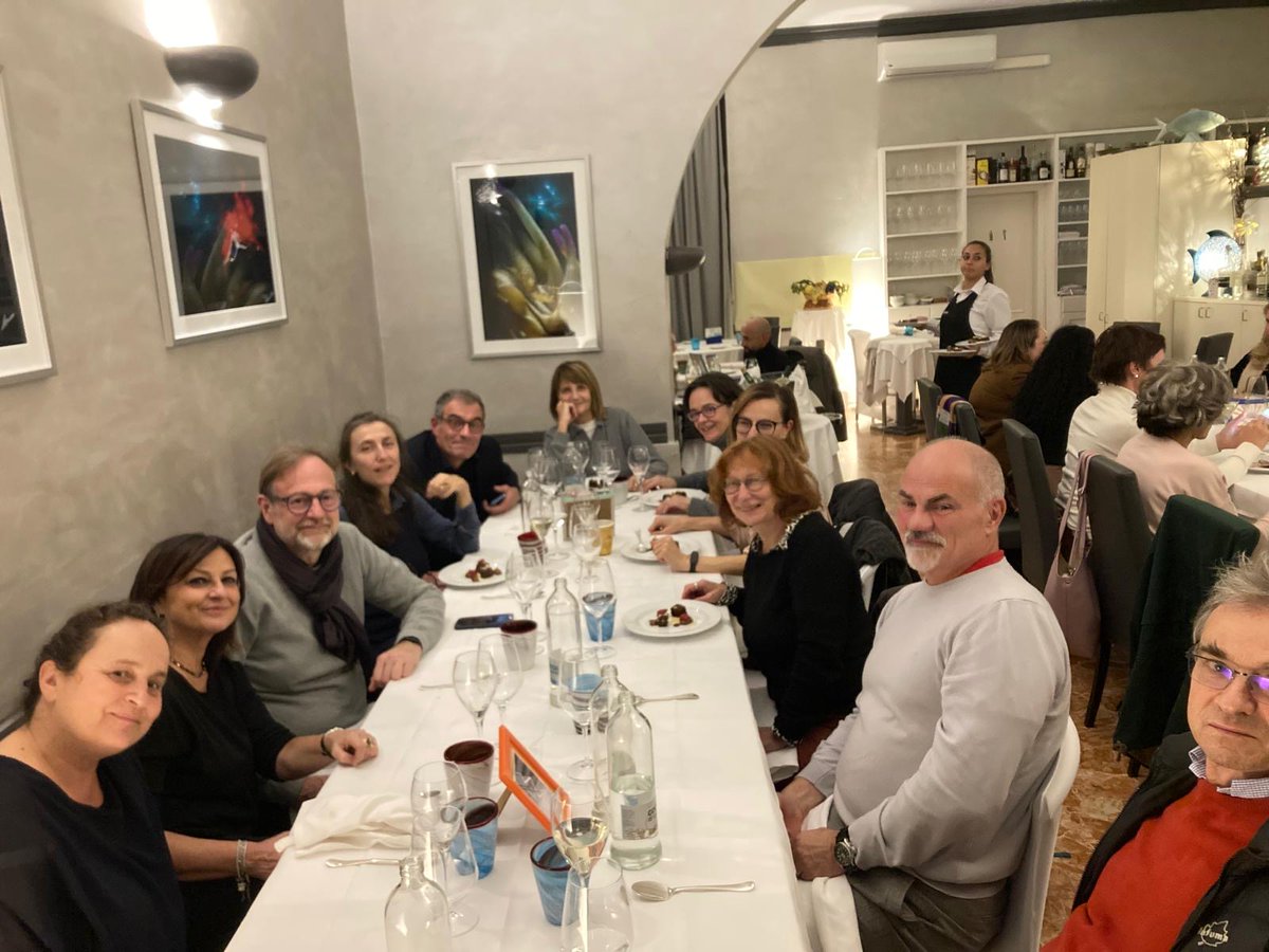 Great to see so many colleagues gathering in Trieste - wish we were there!