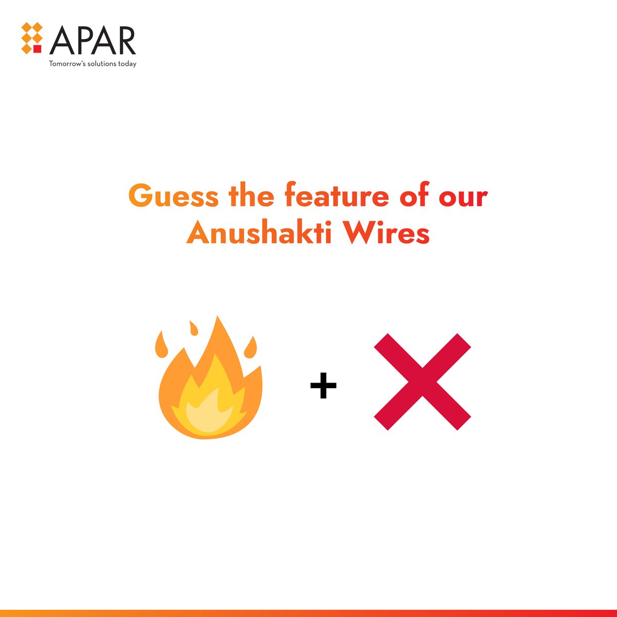AparLdc's tweet image. Time to test your APAR knowledge today! Drop your answers in the comments below and let&apos;s see who gets it right.

#APAR #APARCableSolutions #APARWiresandCables #Quiz #QnA