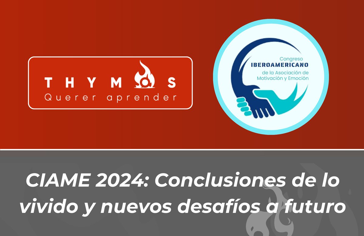 Ayer, los coordinadores de CIAME 2024, entre los que se encuentran nuestros compañeros Juan Antonio Huertas y Noemí Bardelli, evaluaron las conclusiones de las 9 mesas y 44 ponencias presentadas. 

¿Te interesa conocer las conclusiones? Léelo aquí: quereraprender.com/2024/11/13/cia…