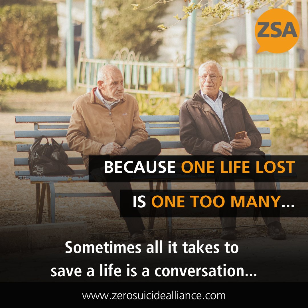 Starting a conversation about suicide can be difficult.

If you want to understand a bit more about suicide risk, suicide warning signs and get ideas for how to talk to someone you're worried about... try one of our FREE online #SuicideAwareness training courses 👇