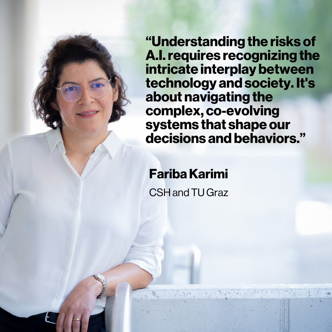 CSHVienna's tweet image. What exactly are the dangers posed by #AI?

When the EU AI Act was published last July, there was a big emphasis on assessing long- and short-term risks. “But there were no specifications on what it means to assess risk”, says @fariba_k, who leads a research team on algorithmic…