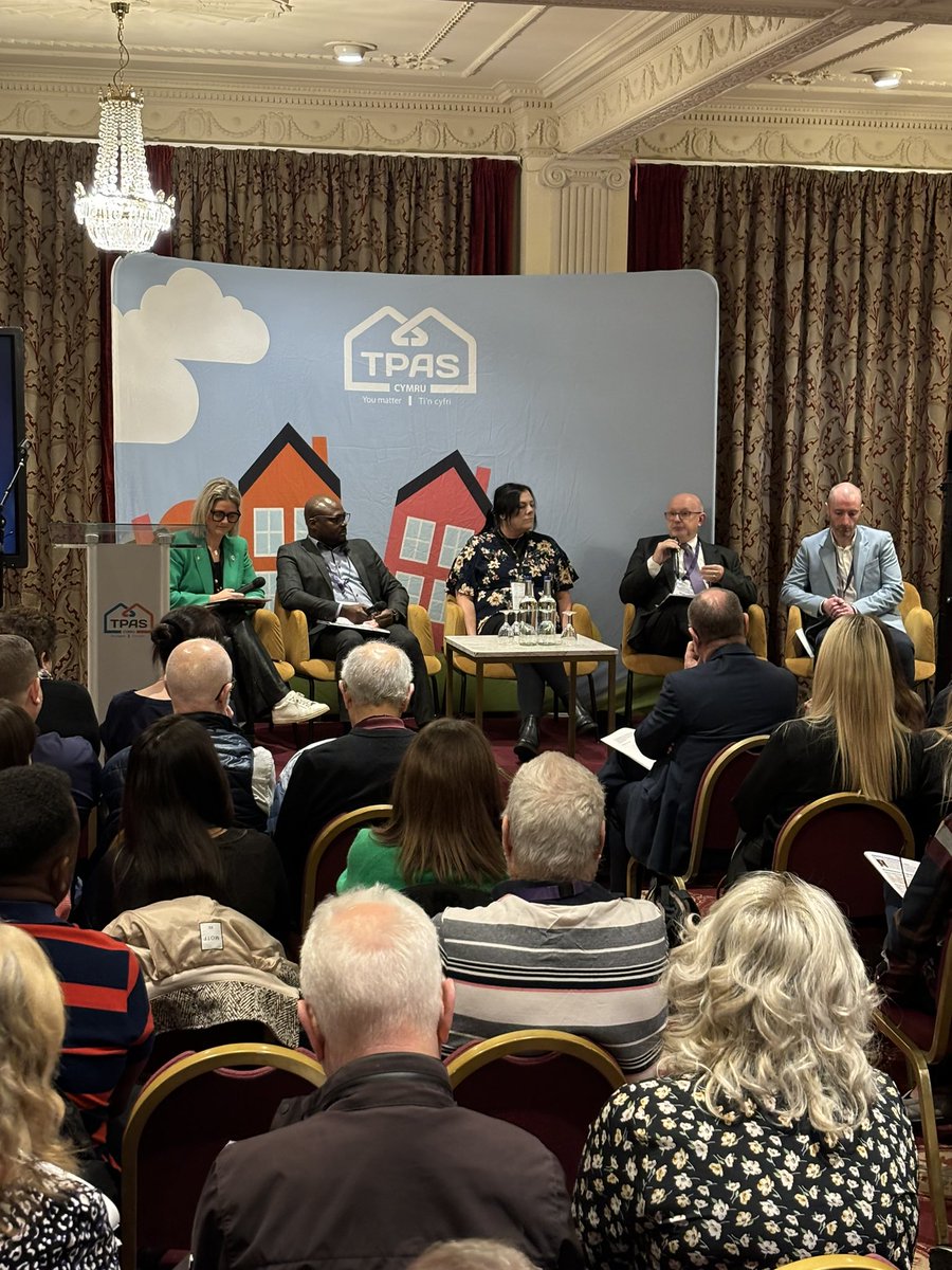 “It’s good business to have good tenant engagement.” 

Our Big Opening Panel Session has taken off! 🚀 

It’s brilliant to hear from our panel of speakers which include <a href="/SuppCommunities/">SuppCommunities</a>, <a href="/taff_Helen/">Helen White</a>, <a href="/cyngormon/">Cyngor Sir Ynys Môn</a>, <a href="/WelshGovernment/">Welsh Government</a> and a tenant. #tpascymru24