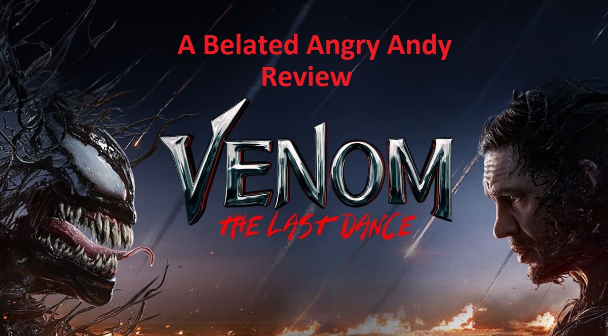 Well, here it is...

My belated review for #VenomTheLastDance 

Thanks for your patience in waiting for me to see this movie, can we please now stop with these films...

youtu.be/S1U5JLfqYxQ