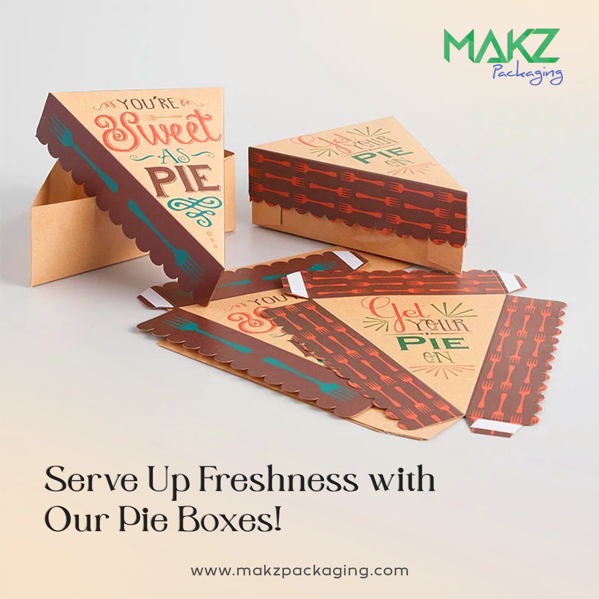 makzpackaging's tweet image. Keep your pies fresh and tempting with our custom pie boxes! Perfect for bakeries and events, these boxes highlight the quality and care you put into every pie.

Contact us for your custom packaging needs! 👉 shorturl.at/5O8Fe

#PieBoxes #CustomPackaging #MakzPackaging