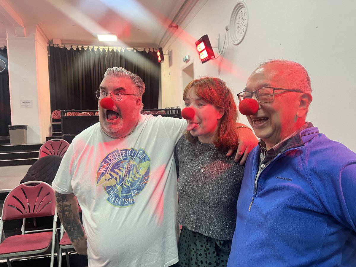 🤡This morning, our team had an incredible time at a Clowning Workshop as part of the Scottish Dementia Arts Festival! #SDAF Laughter, connection, and creativity were in full swing, and we’re grateful to explore new ways to engage and support people living with dementia.📷 🎭