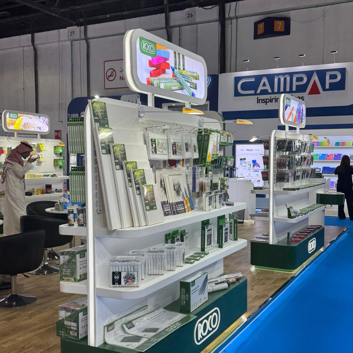 Roco_ME's tweet image. أصدقاء روكو، نلتقيكم في دبي ضمن معرض #paperworldMEA  للتعرف أكثر على منتجاتنا وأدواتنا 🤩💚.

أهلاً بكم في المركز التجاري العالمي
12 - 14 نوفمبر