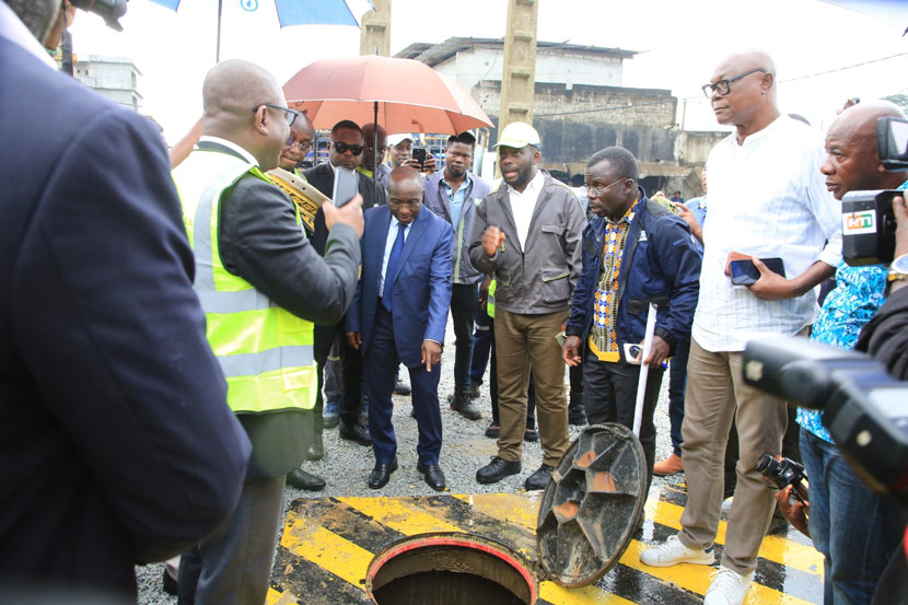 AspacIntl's tweet photo. Mr. Bouaké FOFANA (Minister of Hydraulics,  Sanitation, and Hygiene-MINHAS) &amp; Mr. Ibrahiman BERTE (Director-General of the National Office for Drinking Water-ONEP) paid us a visit at our Abobo project site in #IvoryCoast 🇨🇮.

Read more: https://t.co/kZSVFpVI0M https://t.co/O2hf2aSilI
