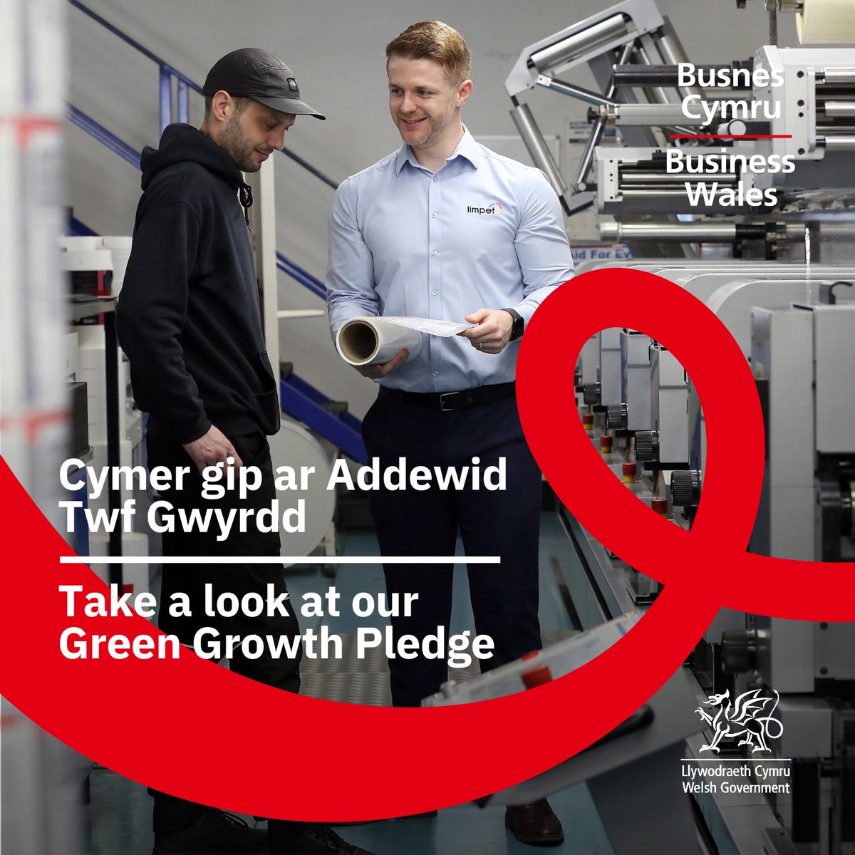 A Wrexham-based label manufacturing company, Limpet Labels, reached out for support with hitting their #greengoals

They have since adapted to new technology, reducing waste, achieving their objective of becoming a greener business.

#GreenGrowthPledge 🍃 ow.ly/7zVg50U4cUw