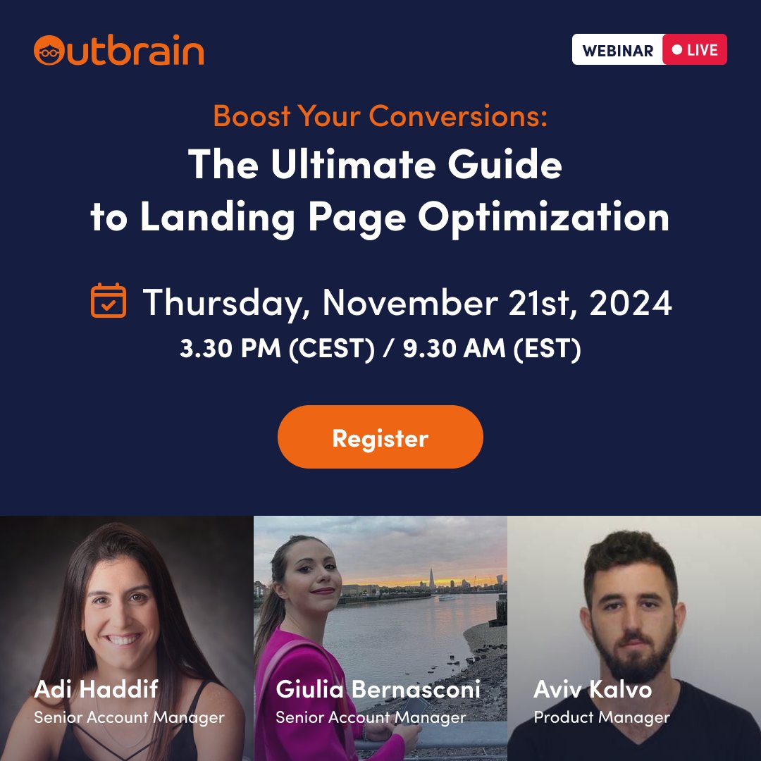 Outbrain for Performance tweet media