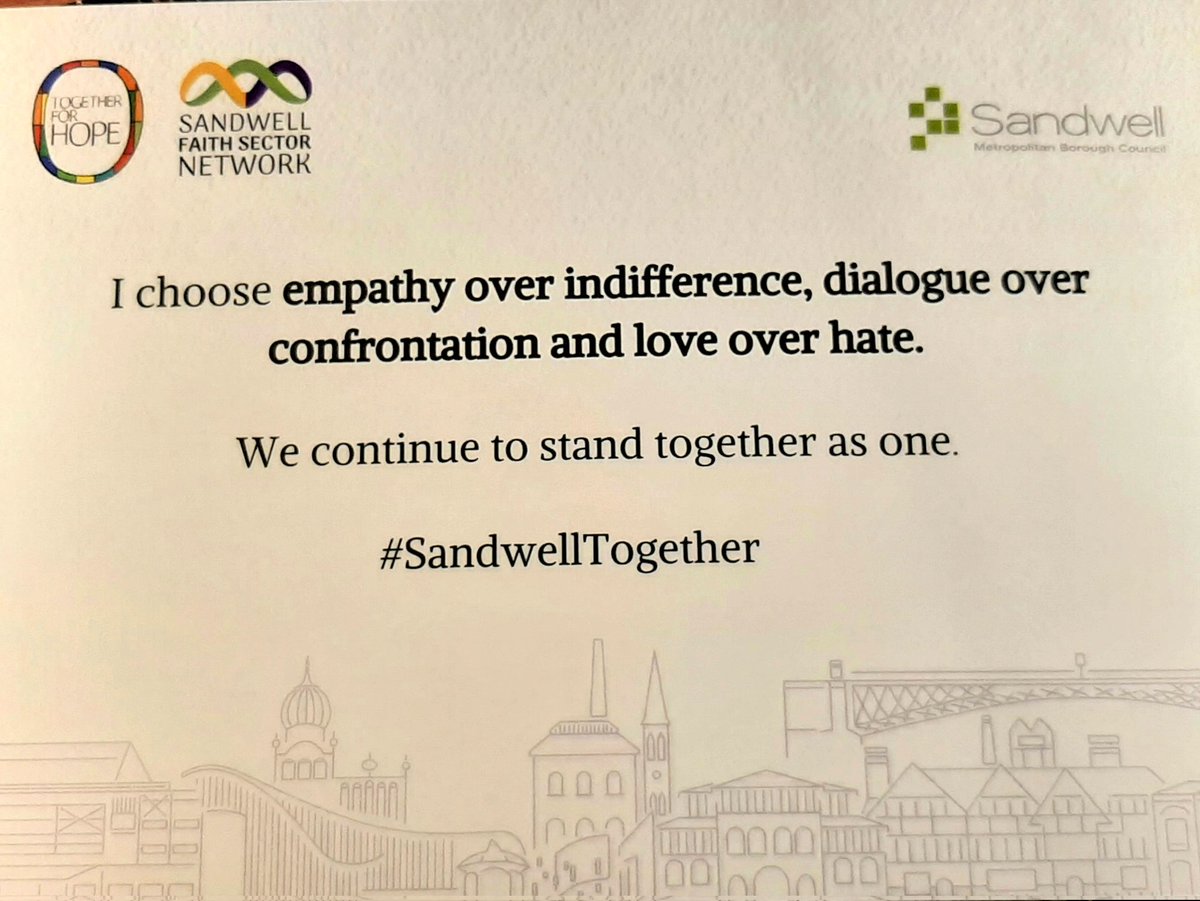 Pledge at Creating United Communities Conference <a href="/sandwellcouncil/">Sandwell Council</a> #SandwellTogether #CommunityEngagement #PublicHealth