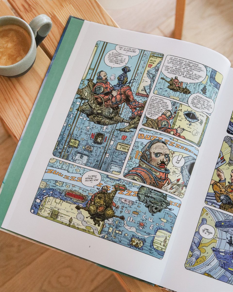CastermanBD's tweet photo. Redécouvrez « Exterminateur 17 », un classique de la science-fiction sublimé par les couleurs de José Villarubia ! 🎨
📚 « Exterminateur 17 » écrit par Jean-Pierre Dionnet et dessiné par Enki Bilal.
#enkibilal #bilal #exterminateur17 #bdsf https://t.co/YJNOL1Qn1B